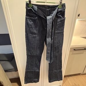 Valentino Jeans - Size 26, straight leg with tie in front